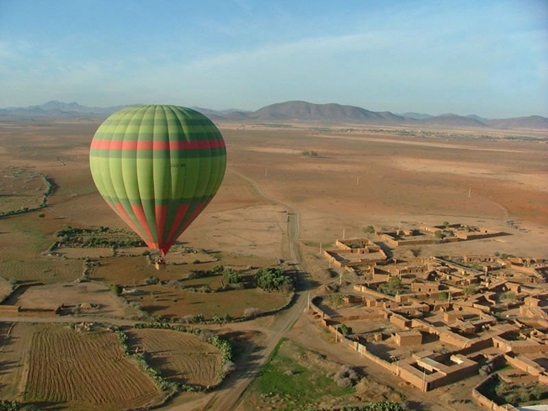 Paseo en globo por Marrakech