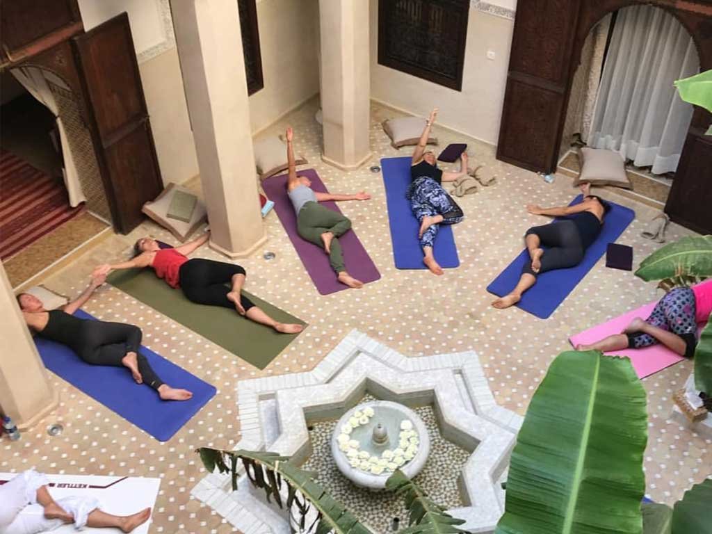 Yoga y/o meditación en Marrakech